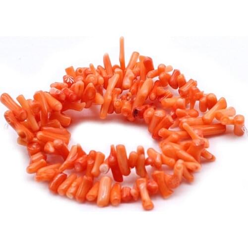 Natural Stone Irregular Shape Coral Freeform Beads 3-6x5-10mm Loose Beads For Jewelry Making DIY Necklace Bracelet Earring15"
