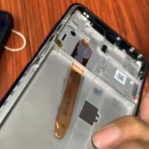 Original LCD Front Housing Middle Frame Bezel Plate for Xiaomi Pocopone X3 NFC Poco X3 Midplate Bezel Chassis Housing Parts