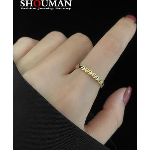 SHOUMAN Wedding Rings