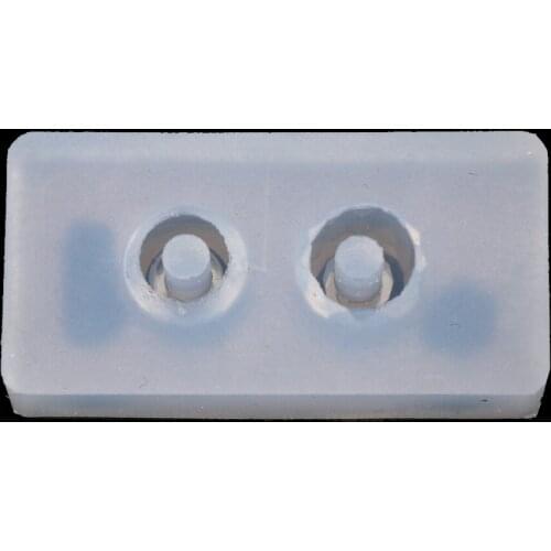 Silicone Mold Big Hole Beads Charm Add-a-Bead Bracelet Resin Jewelry Craft Tool