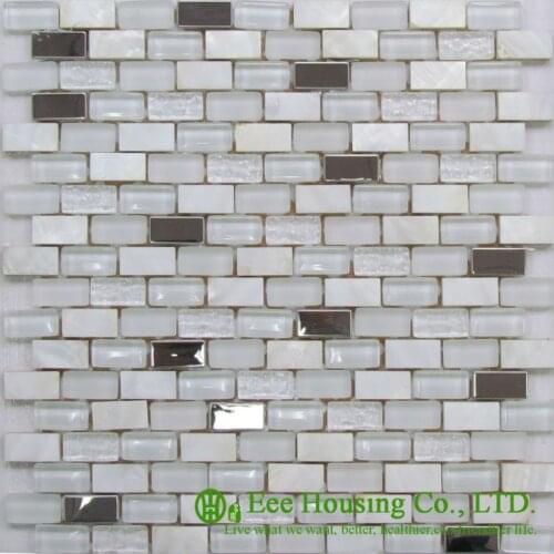 Mordern Mosaic Tiles, 200mm*200mm Shell Series Mosaic Tile Factory In China For House Decoration