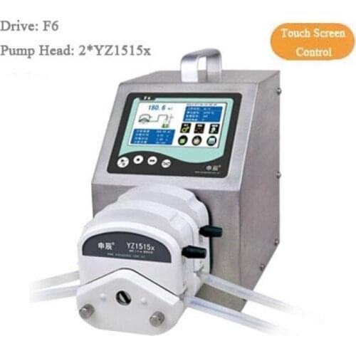 U.S. Solid Peristaltic Pump Dispensing Type F6 3*YZ1515x 0.00166-2280 mL/min CE