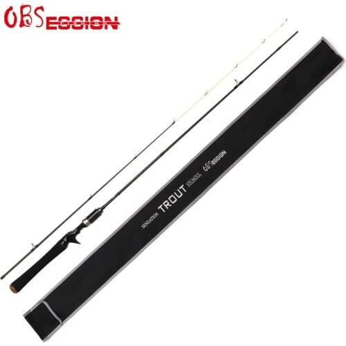 OBSESSION Trout Rod Fishing UL Action Sensation 6'3 6'6 Spinning Rod Casting Rod Fishing Rod Baitcasting Rod