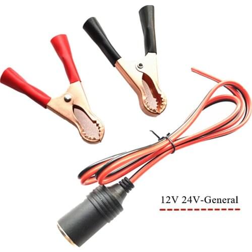 12V 24V General Auto Parts Car Refitted Cigarette Lighter Female Seat Car Motorcycle Charging Chuck
