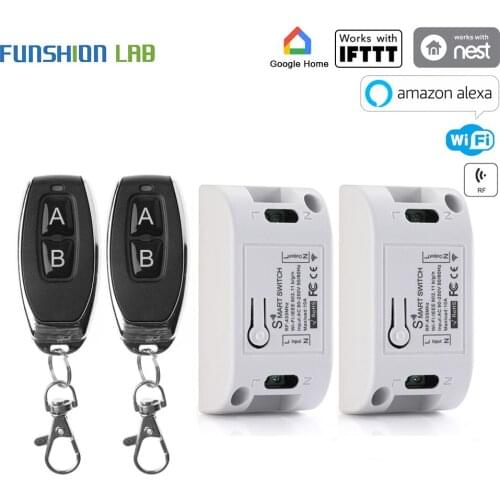 433Mhz Wifi RF Wireless smart Switch Universal Smart Home Automation Module receiver Timer Diy Intelligent Remote Control Switch