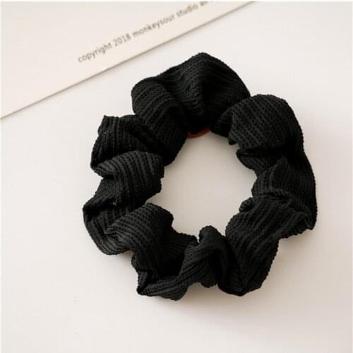Women Hair Accesorios Ladies Hair Tie solid Lady Scrunchies Ponytail Hair Female Girl Holder Rope Hair Accessories