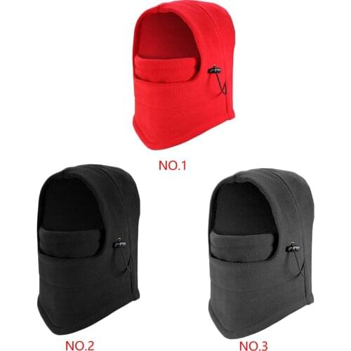 Winter warm Fleece beanies hats for men skull bandana neck warmer balaclava face Warmming Wargame cap Special Forces Unisex Hat