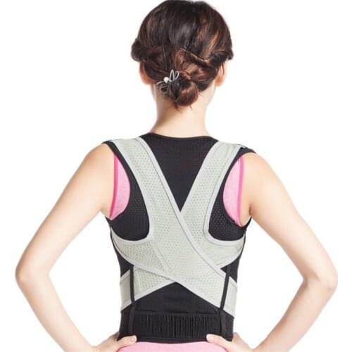 1 pcs Adjustable Posture Corrector Back Support Spine Corrector Shoulder Brace Back Pain Belt Back Corset Brace