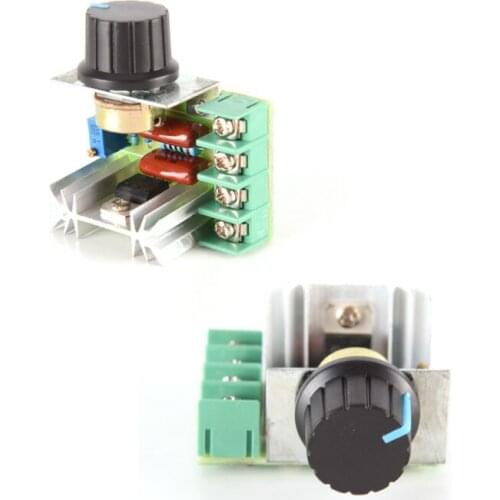 1PCS PWM 2000W AC Motor Speed Controller 50-220V 25A Adjustable Motor Speed Controller Voltage Regulator