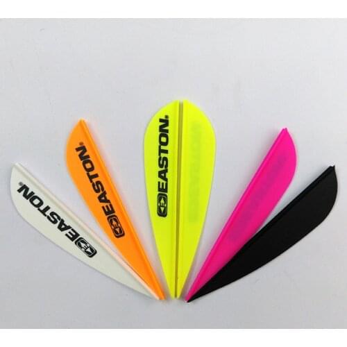 100X 3.8" Round Back Plastic TPU Vane for Carbon Fiberglass Bolts Arrow Archery Bow Outdoor Sport Free Shipping