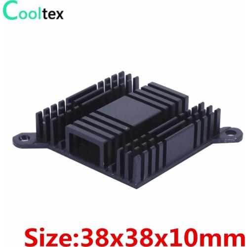4pcs/lot) High quality 38x38x10mm Aluminum heatsink pitch:59mm for South and North Bridge radiator heat sink cooler cooling