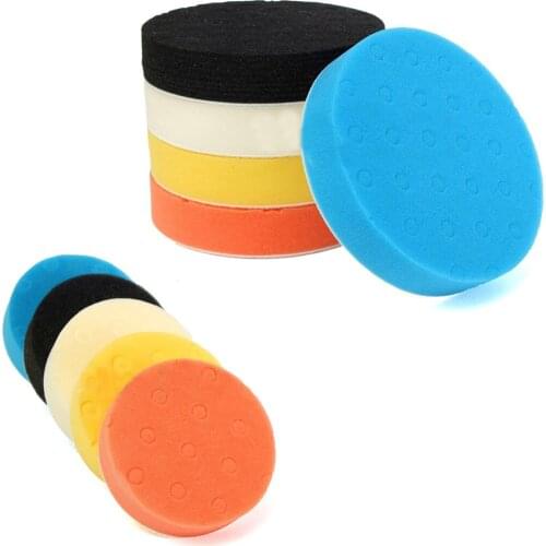 5Pcs 5 inch CCS Smart Soft Polishing Buffer Pad for Auto Car Polisher
