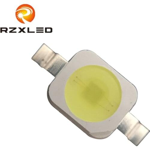 50PCS/lot 1 W Vatios CREE White5500K de Alta Potencia LED Diodo Emisor de Luz Diodo led de Chip SMD Del Punto de Luz Downlight