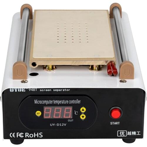 948T 110V/220V Max 7 inch cell phone Built-In Vacuum Pump Glass LCD Screen Separator Machine
