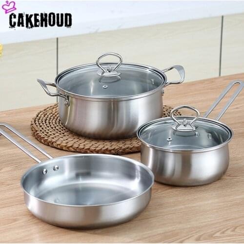Наборы кастрюль из нержавеющей стали CAKEHOUD China At AliExpress