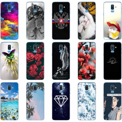 For Samsung Galaxy J8 2018 j810 j810f sm-j810f Case Cover Silicone Back Cover TPU Fundas for Samsung J8 2018 Phone Case