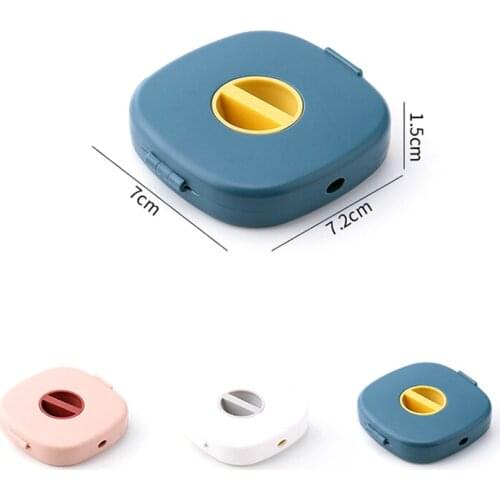 Hot Sale Portable Ear Buds Cable Wrap Case with Mobile Phone Holder Earphone Wire Organizer Winder