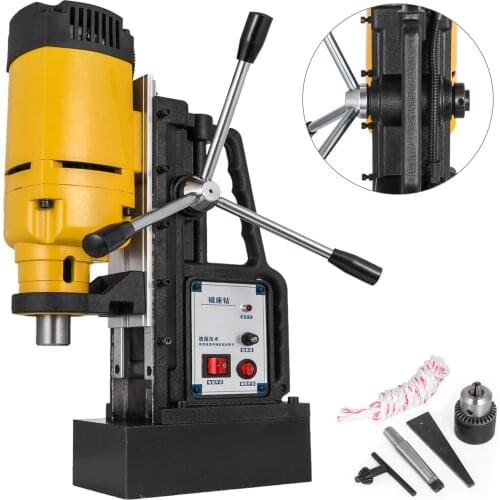 VEVOR MB-23 Magnetic Drill 1-23mm Magnetic Base Drill Press Magnet Force Tapping Magnetic Drill