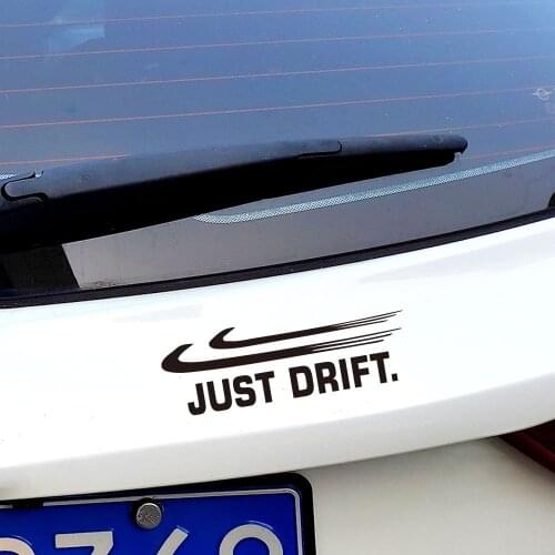 Just drift Car Sticker automobile Decals decor waterproof Decal ANY SIZE Removable Vinyl Car Rear window door Sticker HY1735