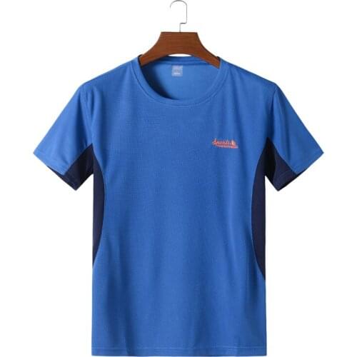 New summer large plus size big t-shirts short sleeve 6XL 7XL 8XL men tees Breathable letter tshirt simple tops Quick drying