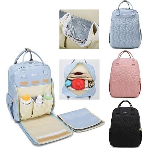 New Backpack For Mom Large Capacity Baby Nappy Bag Bag In The Maternity Hospital Portable Backpack Maternity backpack