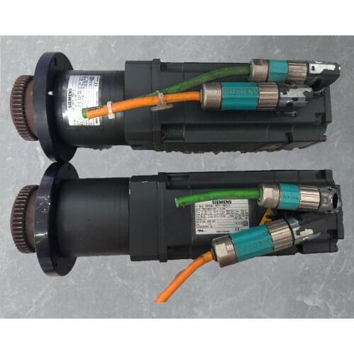 SIEMENS SERVO MOTOR 1FK7044-7AF71-1SG3-Z SPOT STOCK USED GOOD IN CONDITION