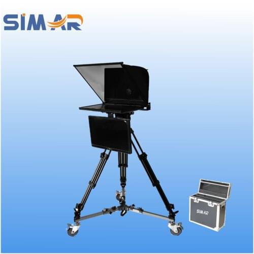 Simar 20 " inch Professional Self-reversing Monitor Wireless Controller Broadcast Prompter Studio Teleprompter for TV