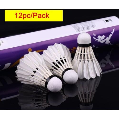 Speed Air Badminton Shuttlecock Teal Feather Shuttle Outdoor Sport Badminton Ball for Entertainment Training Men Women 2020