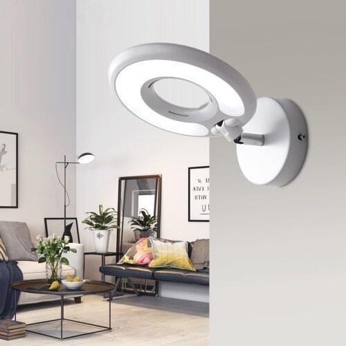 Modern minimalist LED wall lamp bedroom bedside wall lamp hotel room creative corridor aisle lights WF920420