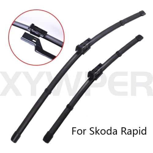 Winshield Wipers Blade For Cars for Skoda Rapid from 2012 2013 2014 2015 2016 to 2017 windscreen wiper car Accessories wholesale