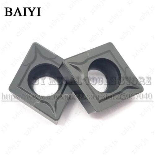 10pcs CCMT120408 ZM6030 carbide inserts turning tools cutter CNC lathe tools with carbide blade CCMT120408 for stainless steel