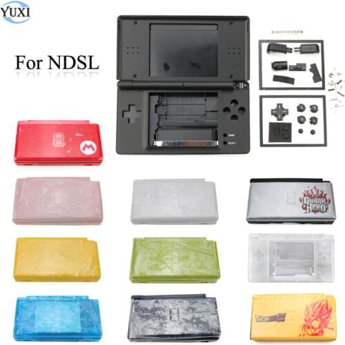 YuXi Full Housing Shell Case Replacement For Nintendo DS Lite DSL NDSL NDS Lite with Buttons Screws Kit