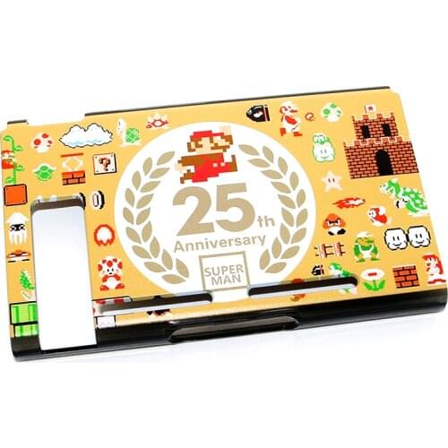 Protector Cover Plate Splatoon 2/MHXX Plastic Switch Case Cover Protective Housing Shell for Nintendo Switch Console 2017