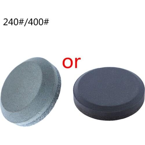 1PC 240/400# Household Knife Whetstone Round Axe Sharpening Stone Hand Dual Grit Tool For Kitchen Accessories Tool