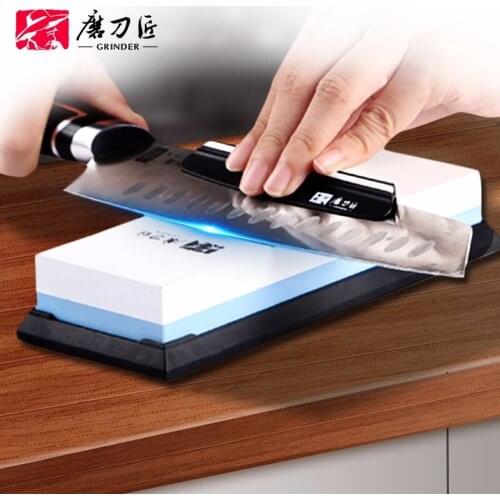 2000-5000# double-sided sharpening stone Household fine grinding razor kitchen knife anti-skid sharpening artifact sharpening