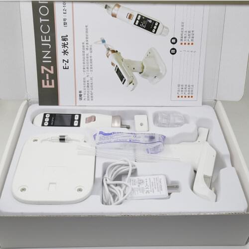 5 Korean Female Celebrity Special Facial Water Device Treatment Beauty Machine Negative Pressure Meso GunFacial Blue Accessories