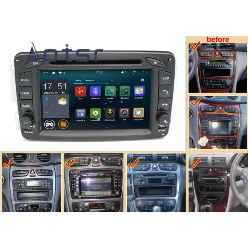 Android Car GPS Navigation DVD Player For BENZ W203 W209 W463 Car DVD Auto Stereo Radio Multimedia player Head Unit Recorder