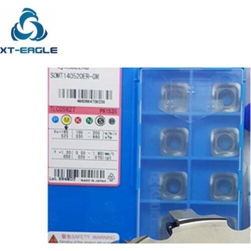 MFH milling insert SOMT140520ER-GM LD PR1510 PR1525 PR1535 CA6535 Free shipping! 100% Original brand CNC blade