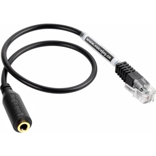 Headset Buddy 3.5mm Smartphone Headset To RJ9/RJ10/RJ22 adapter cable for Aastra AVAYA 24xx 46xx Nortel Mitel (PH35-RJ9A)