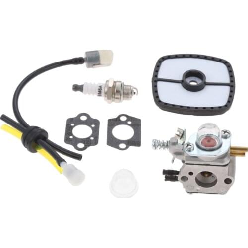 Carburetor Gasket Air Filter Spark Plug Fuel Pipe Kit for ZAMA C1U-K52 C1U-K29 C1U-K47 Echo PE-2000 PE-2400 Trimmer Carb