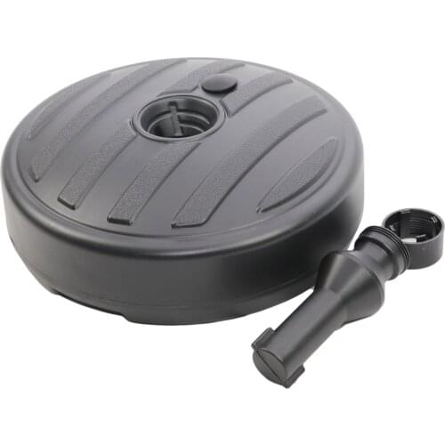 Summer Outdoor Garden Beach Umbrella Stand Plastic Parasol Base Patio Furnit Rod Round Strong Rain Gear Base Holder 38mm