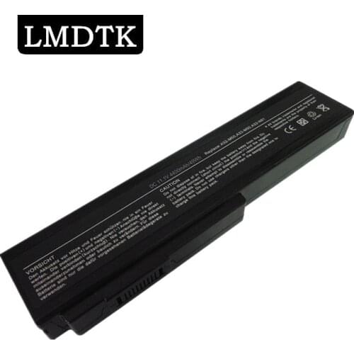 LMDTK New 6cells laptop battery For ASUS G50 G50VT G51J G60 L50 M50 M50Q M51 M60 M70 N61 A33-M50 A32-X64 A32-H36 A32-M50 A32-N61