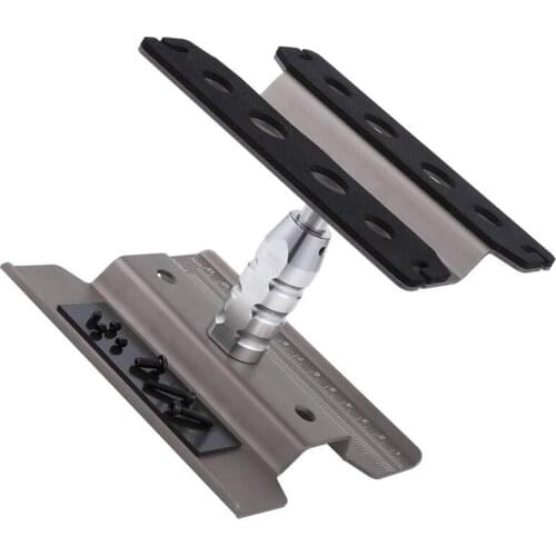 Metal Aluminum Rc Car Workstation Work Stand Repair 360 Degree Rotation For 1/8 1/10 Scale Model