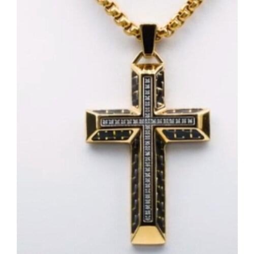 Halloween Necklace for Women Indie Accessories for Women Cross Necklace Wholesale Pendant Popular Cross Pendant Couple Gift