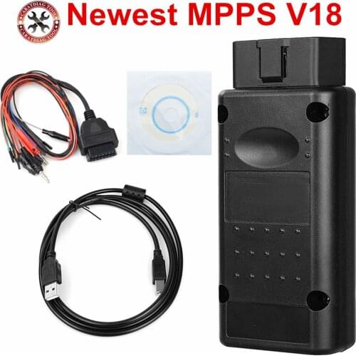 Professional Newest MPPS V18.12.3.8 MAIN + TRICORE + MULTIBOOT with Breakout Tricore Cable Car Tool With Best Price