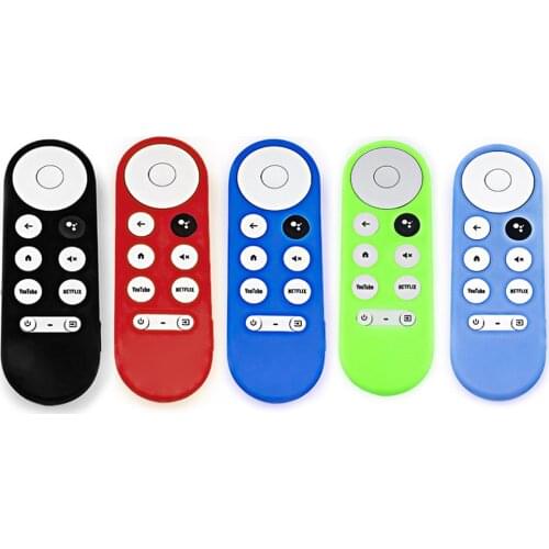 Dustproof Soft Silicone Case For Chromecast Remote Control Protective Cover for-Google Chromecast TV 2020 Voice Remote Control