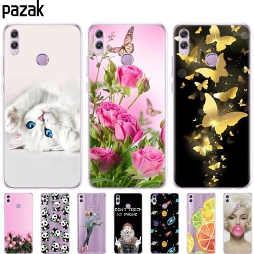 Silicone case for huawei honor 8x Case 6.5 inch Soft TPU Back Cover for huawei honor 8x Protect Phone shell Coque bags protect