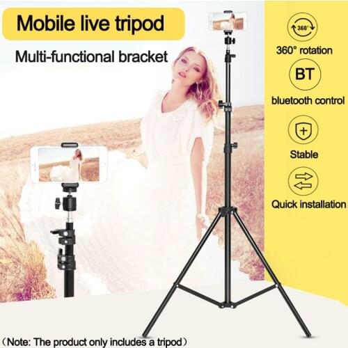 1.6m Universal Portable Aluminum Tripod Stand Mount Flexible Lightweight Travel Digital Camera Mobile Phone Stand Holder Tripode