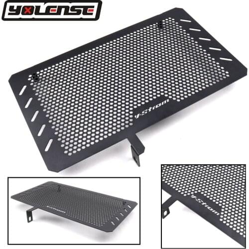 For SUZUKI DL650 V-strom DL 650 Vstrom 2013-2018 2017 2016 2015 Motorcycle Stainless Steel Radiator Grille Guard Protector Cover