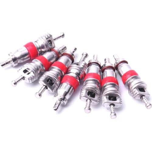 10Pcs/Set 19mm Mini Car Truck Replacement Tire Tyre Valve Stem Core Parts Metal Valve Core for Car-styling Accessories